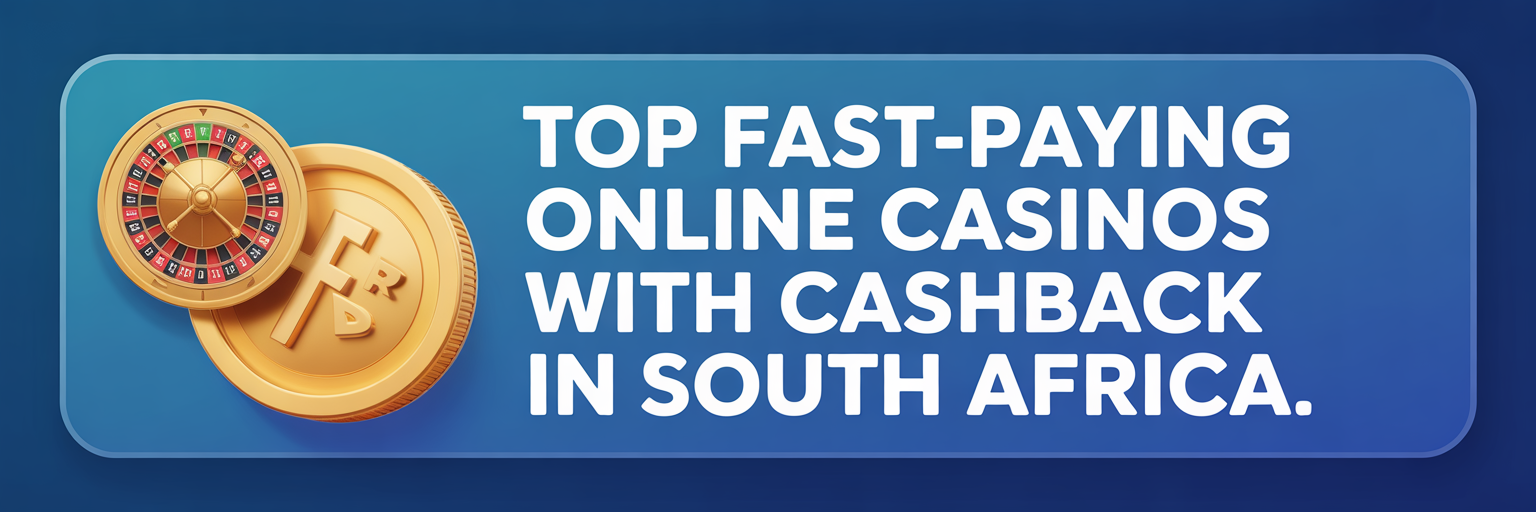 Top Fast-Paying Online Casinos with Cashback in South Africa